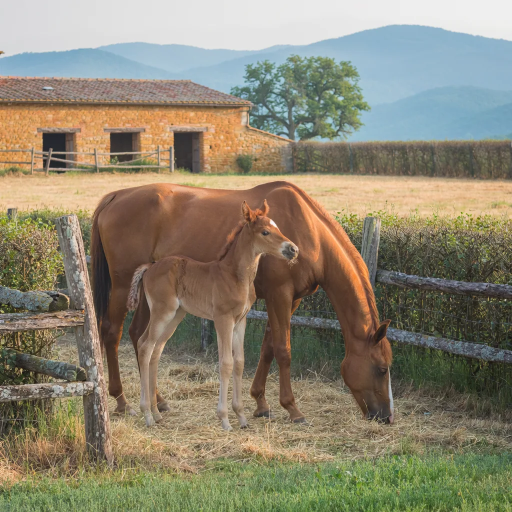 Élevage de chevaux, Pension de la Feuillée, Saint-Marcel